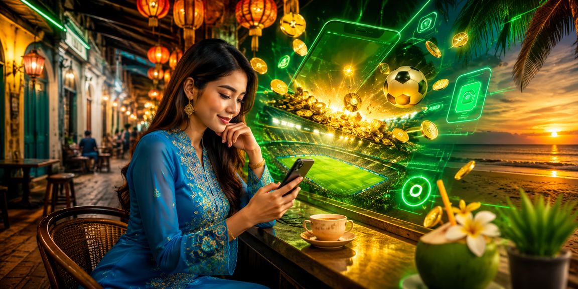 Pengguna Ipoh memainkan kasino mudah alih 368d berbaju kurung dengan selesa